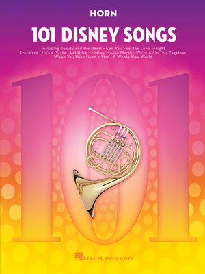 cover image of 101 Disney Songs